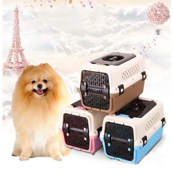 送料無料 ペット キャリーケース お中元 猫 犬 キャット ドッグ ペット用 キャリー キャリーボックス ブラウン ブルー 旅行 ピンク トラベル 飛行機