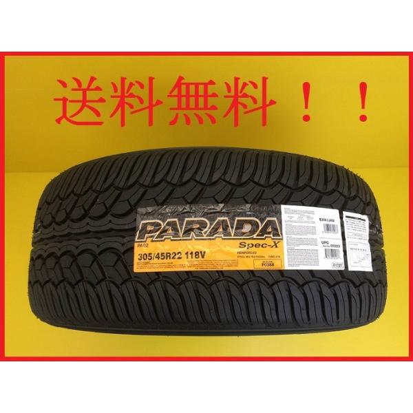 305/35R24 112V XL PARADA(�p���_) Spec-X PA02 ���R�n�} 4WD/SUV�p�^�C��(���[�J�[���񂹏��i) 2�{�Z�b�g