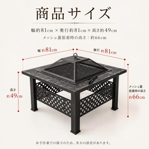 NiceTouch �t�@�C���[�s�b�g �����Α� BBQ�R���� �o�[�x�L���[�O���� �ē� �o�[�x�L���[ �e�[�u�� �����Α� �ƒ�p �� �͘F���� 1�䑽���y�n�C�^�C�v�z ���i�摜2