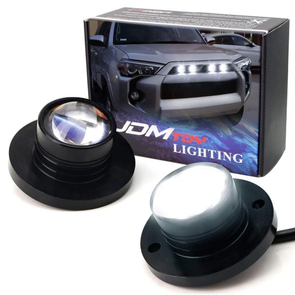 【並行輸入品】 iJDMTOY Pair 12 Chipset High Power LED Surface Flush Mount Strob