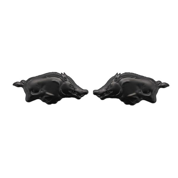 【並行輸入品】CARRUN 3D Running Wild Pig Boar Warthog Hog メタルエンブレム カーサイドフェンダー リ
