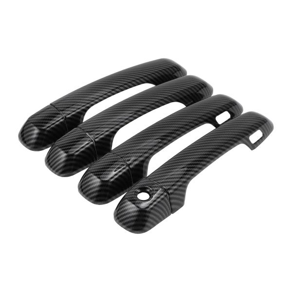 【並行輸入品】REPAIROCK トヨタに対応4ランナー2010 2019用の4個の外部ドアハンドルカバー車用ドアハンドルプロテクター 2つのキ