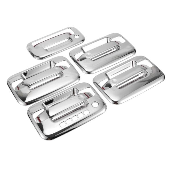 【並行輸入品】REPAIROCK フォードに対応F 150 2004 2014用の1セットのテールゲートドアハンドルカバー 外側ドアハンドルカバ