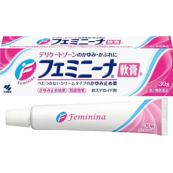 ポスト投函でお届け フェミニーナ軟膏S 30g 小林製薬 セルフメディケーション税制対象商品 第2類医薬品