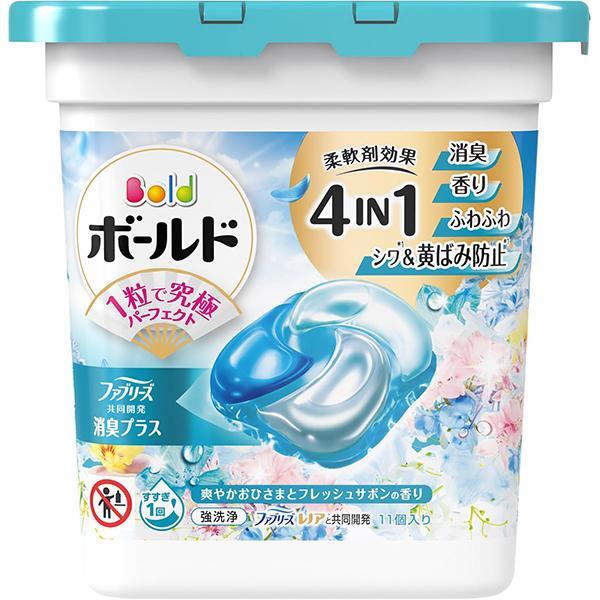 ボールド ジェルボール 4in1 爽やかおひさまとフレッシュサボンの香り