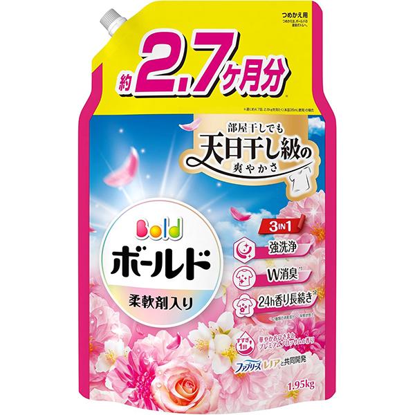 ボールド 柔軟剤入り洗濯用洗剤 液体 華やかおひさまとプレミアム
