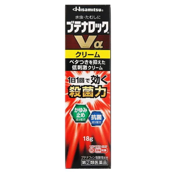 ブテナロックＶα クリーム 18g 久光製薬 第(2)類医薬品 セルフメディケーション税制対象商品
