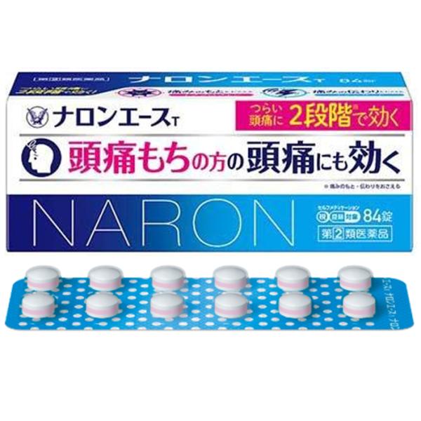 ナロンエースＴ 84錠 解熱鎮痛剤 大正製薬 第(2)類医薬品 セルフメディケーション税制対象商品 指定濫用防止医薬品