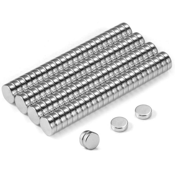 強力マグネット 小さい 丸型 ネオジム 磁石 6×2mm 100個セット シルバー :mtro0602:NiceTradeShop 通販 強力 ネオジム磁石 4×2mm 1000個