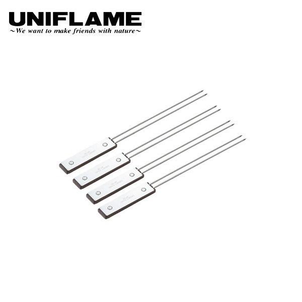 「刺しやすく、回らない！」フルハードステンレスの「ツインスキュアー」ツイン仕様で食材が回りにくい構造です。 もち手部分には熱が回らないように工夫されています。 ウッドハンドルはステンレスプレートを固定した高級感のある仕上がり。ユニセラTG-...