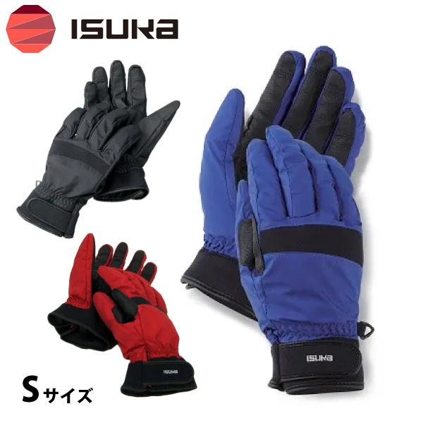 アウトドア L イスカ(ISUKA) ウェザーテック レイングローブ ブラック