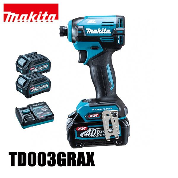 マキタ（makita） 40Vmax 充電式インパクトドライバ バッテリー ・充電 