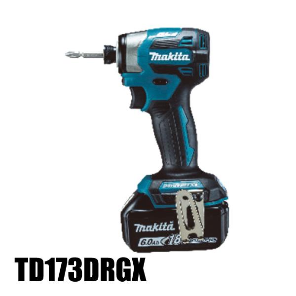 makita▽インパクトドライバーTD173DRGXブルー／マキタ バッテリー