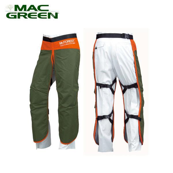 マックス（MAX） チェーンソー作業用 チャップス Mr.FOREST オリーブ x