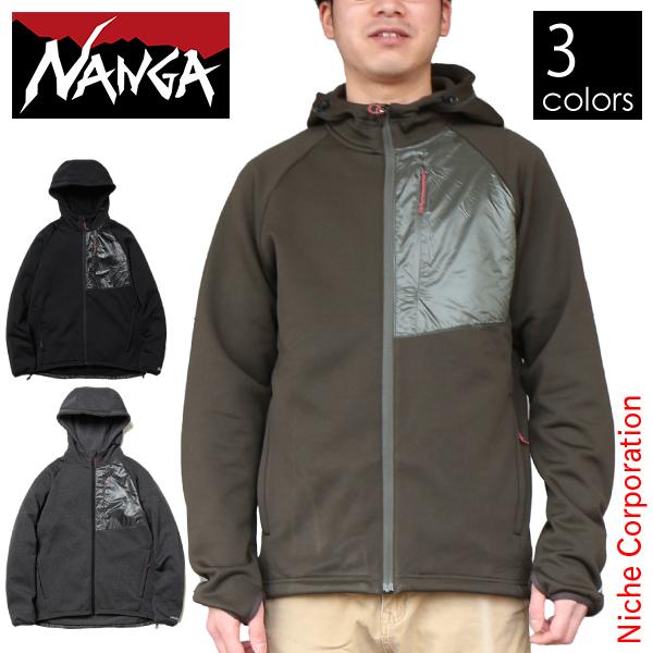 NANGA（ナンガ） コーデュラフリースジップパーカー メンズ N1C5