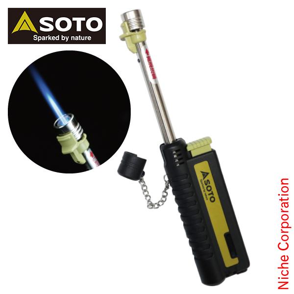 火口がのびる小型耐風バーナー。使用時は伸ばして安全に、収納は縮めてコンパクトに。安全のための火口キャップ付。ポケットや荷物の中での誤作動を防ぎます。また火口内部へのほこり等の進入を防ぎ、点火不良等の不具合を減らします。炎温度1,300℃の強...