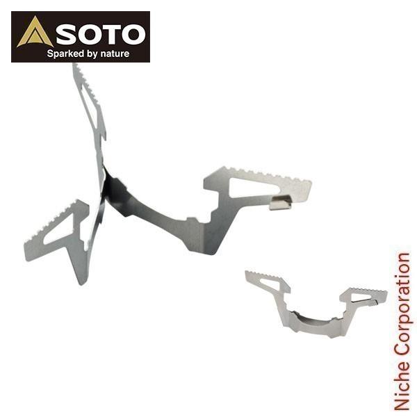 マイクロレギュレターストーブ ウインドマスター オプション※マイクロレギュレーターストーブ ウィンドマスター SOD-310専用です。SOD-300やそれ以外の器具には使用しないでください。本体に標準セットされている3本ゴトクのスペアや交換...