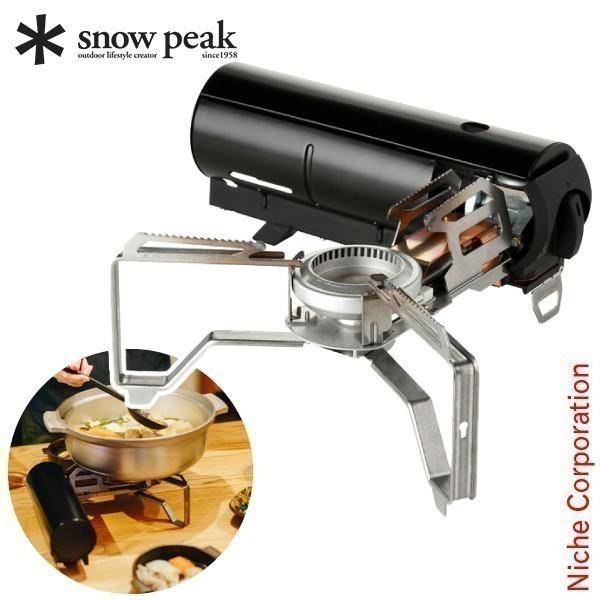 snow peak スノーピーク HOME&CAMPバーナー ブラック GS-600BK snow peak スノーピーク HOME&CAMPバーナー ブラック GS-600BK