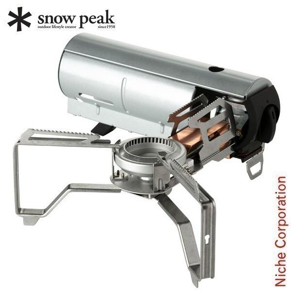 snow peak スノーピーク HOME&CAMPバーナー シルバー GS-600SL