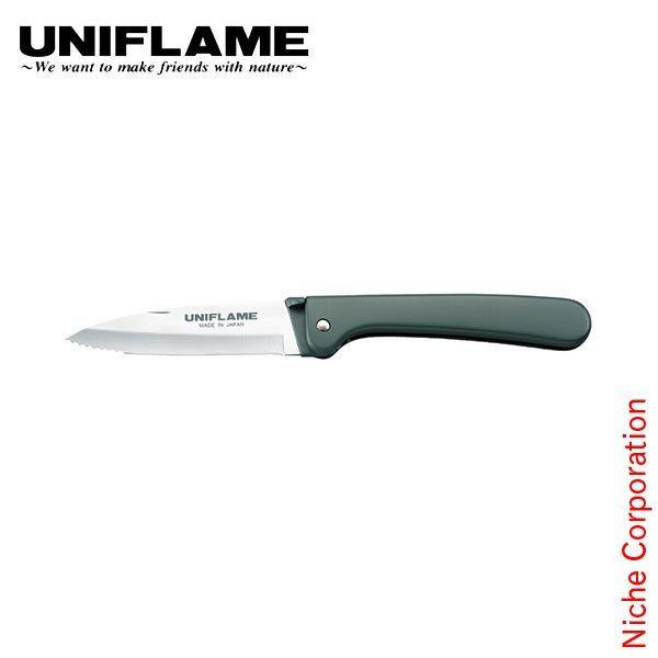 他サイト： ユニフレーム ギザ刃 キャンプナイフ UNIFLAME 661840 包丁 アウトドア ナイフ キャンプ 折りたたみ 料理 調理 日本製 Made in Japan 燕三条の商品画像