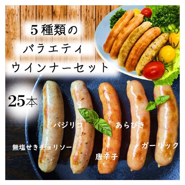 お中元 ギフト バラエティソーセージ (5本入×5パック) おまけ付★ 工場直売 内祝 贈り物 誕生日 ギフト  ソーセージ詰め合わせ おつまみ バーベキュー お弁当