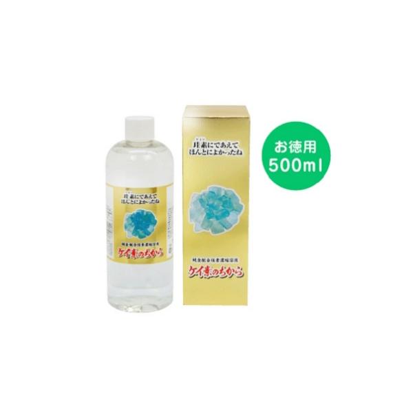 爆買 ケイ素のちから500ml  ケイ素 けいそ シリカ 水 サプリメント サプリ  シリカウォーター 珪素  ミネラル 食品 効果