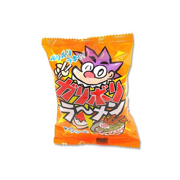 駄菓子のラーメン系まとめ買い やおきん ガリボリラーメン しょうゆ