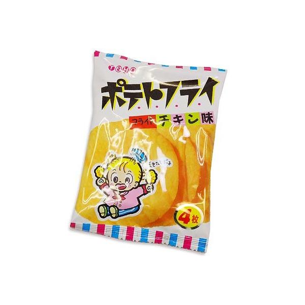 東豊製菓 ポテトフライ フライドチキン（20個入）駄菓子 お菓子 景品 販促品 スナック 菓子 子ども会