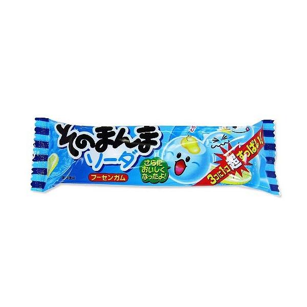そのまんまソーダガム Amazon | コリス そのまんまソーダフーセンガム 3個×20個