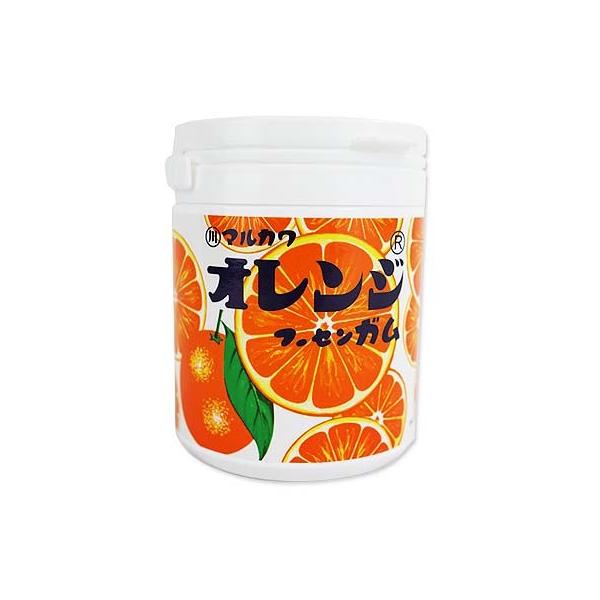 マルカワ 130g オレンジ マーブル ガム ボトル (6個入)お菓子 ガム まとめ買い 箱買い 景品 :50109:景品玩具 駄菓子の2丁目ひみつ基地 通販 丸川製菓 マルカワ オレンジマーブルガム ボトル 130g×3個