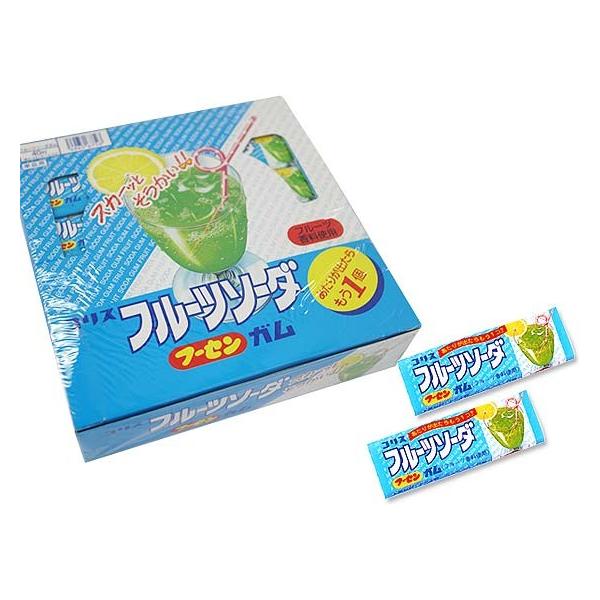大切な人へのギフト探し コリス 青りんご フーセンガム 40個装入 駄菓子 お菓子 コリス ぶどう フーセンガム 40付