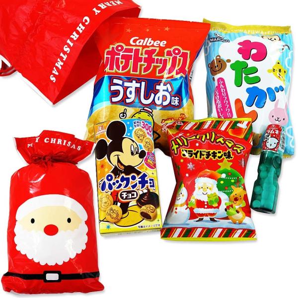 クリスマス限定 30cm クリスマスお菓子詰め合わせセットb サンタ 900 景品玩具 駄菓子の2丁目ひみつ基地 通販 Yahoo ショッピング