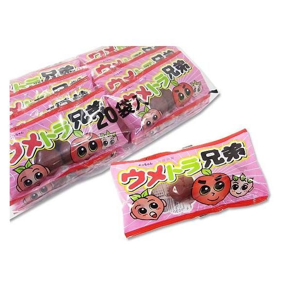 駄菓子のまとめ買い・梅・昆布系の駄菓子】よっちゃん ウメトラ兄弟
