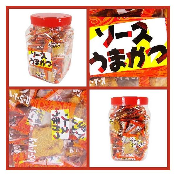 タクマ ポット入 ソース うま かつ(100個入)駄菓子 子供会 景品 縁日 お祭り くじ引き だがし おつまみ /【Buyee】 タクマ ポット入 ソース うま かつ(100個入)駄菓子 子供会 景品 縁日 お祭り くじ引き だがし おつまみ /【Buyee】
