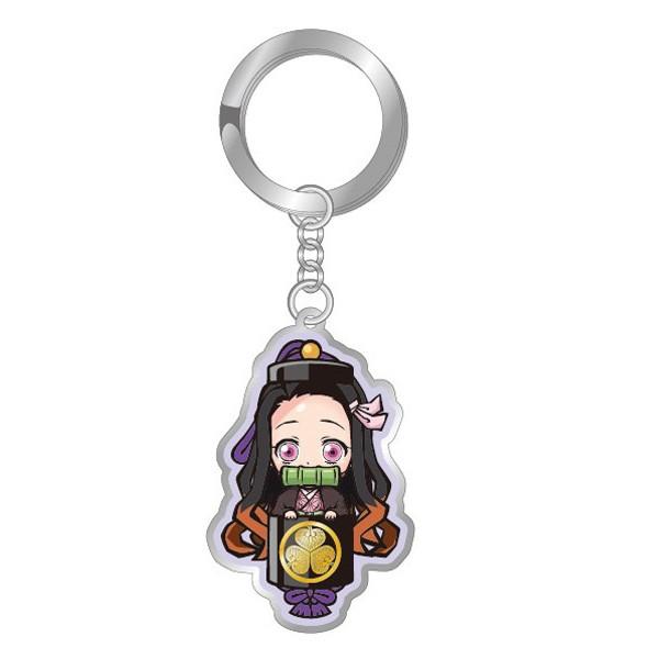鬼滅の刃 茨城限定 メタルキーホルダー 水戸黄門 竈門禰豆子 KMT17473