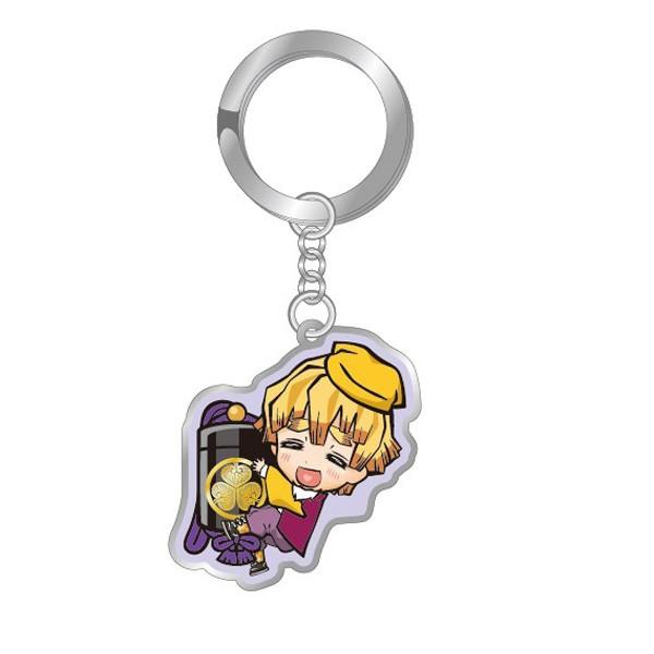 鬼滅の刃 茨城限定 メタルキーホルダー 水戸黄門 我妻善逸 KMT17474