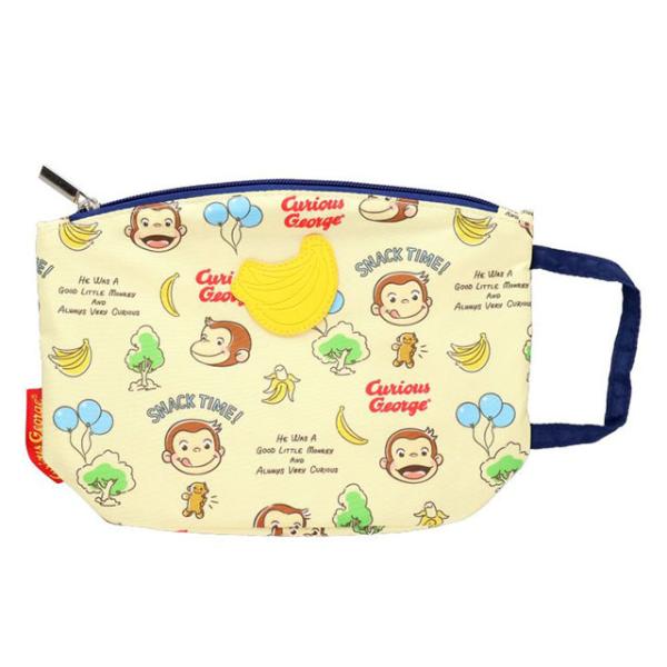 (C) &amp;(R) UCS LLC and HC LLCかわいいひとまねこざる「おさるのジョージ」のマザーズバッグシリーズ☆長年愛されている人気アニメーション「おさるのジョージ」の消臭おしりふきポーチです♪ベビーとのお出かけに必需品の...