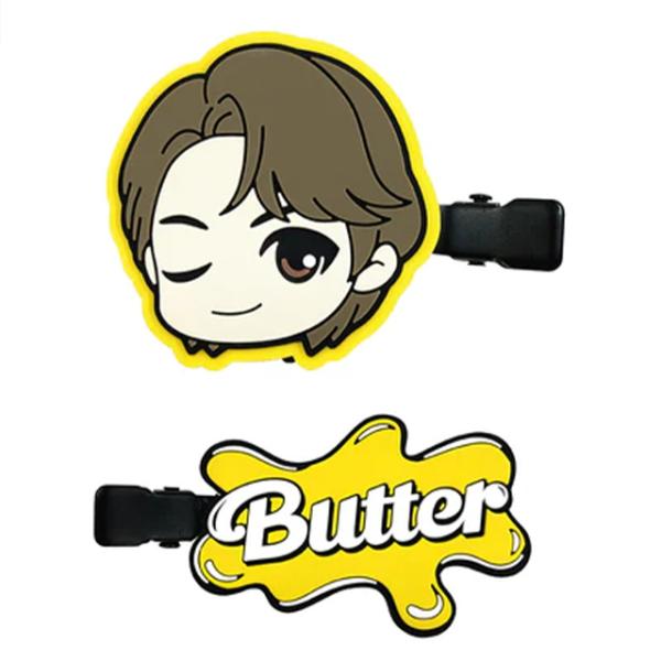 TinyTAN Butter ラバー前髪クリップ Jin 15549(激安メガセール！)