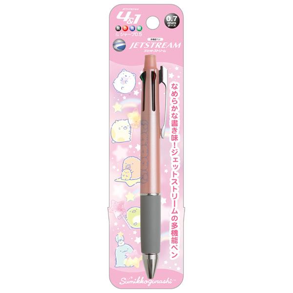 すみっコぐらしjetstream ジェットストリーム 4 1 多機能ペン ピンクスター Pr004 52 Nico Marche ニコマルシェ 通販 Yahoo ショッピング