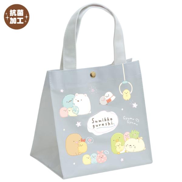 すみっコぐらし ランチマーケット ランチトートバッグ ぎゅむぎゅむ　CA49302