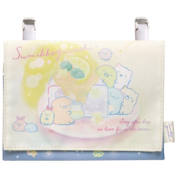 すみっコぐらし キャラミックス 縫製品シリーズ ポケットポーチ グラデガラス　CA51501