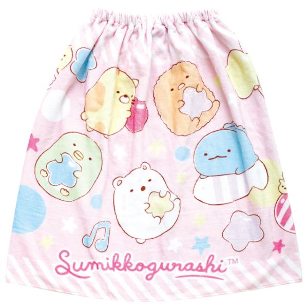 すみっコぐらし サマーグッズ キャラミックス プールアイテム おきがえタオル(60cm) バルーン　CM53201