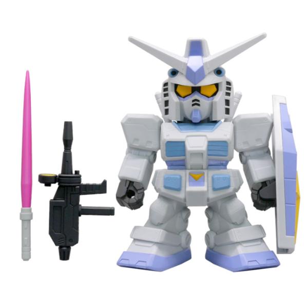 RX782 ガンダムソフビ 全高約23センチのボリューム感！『機動戦士ガンダム』RX-78-2