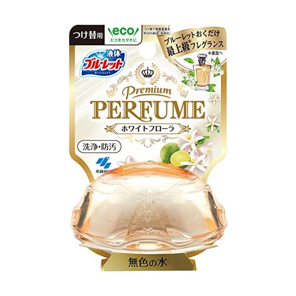 他サイト： 小林製薬 液体ブルーレット おくだけ プレミアムパフューム トイレタンク ホワイトフローラ 付け替え 70ml 3個セットの商品画像