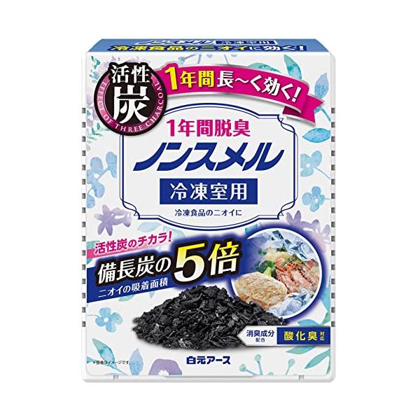 他サイト： 白元アース ノンスメル 冷凍室用 脱臭剤 置き型 1年間脱臭の商品画像
