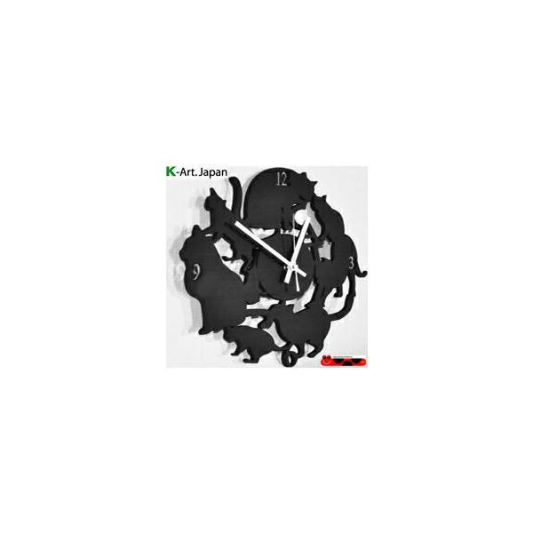 A590  L@VR؃VGbgNbN@keCXg̃CeANbNSilhouetteClock/Cat|v, {lRςEH[NbNv