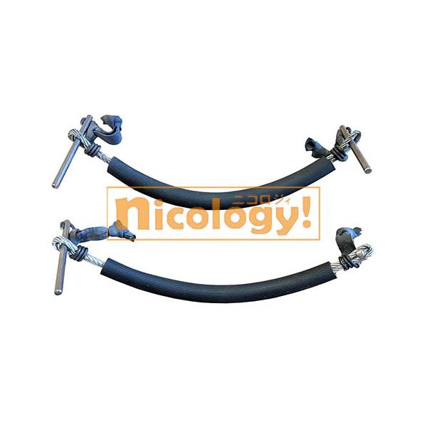 与作でカンタン木登り。索道の架線張りに。山林測量の際に邪魔になる枝をカットするときに。水銀灯設置・高速道路の鉄柱などのペンキ塗装に。子供のアスレチック用具として。種子の採取時に。バードウォッチングのときにも。