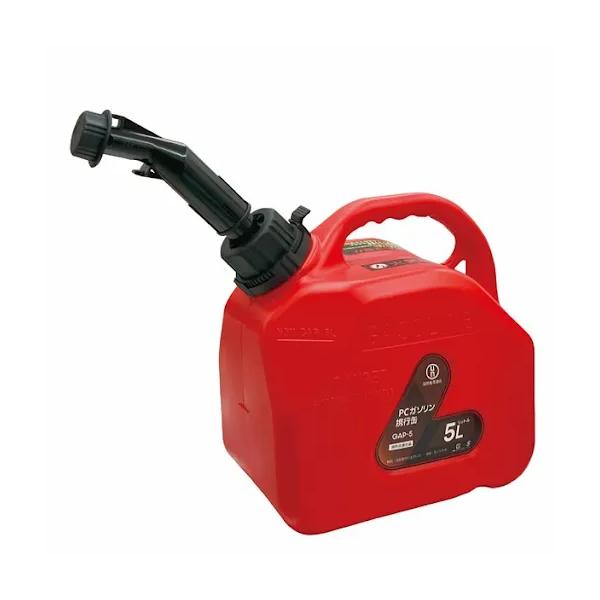 PCガソリン携行缶 5L ノズル付 GAP-5 マツモト