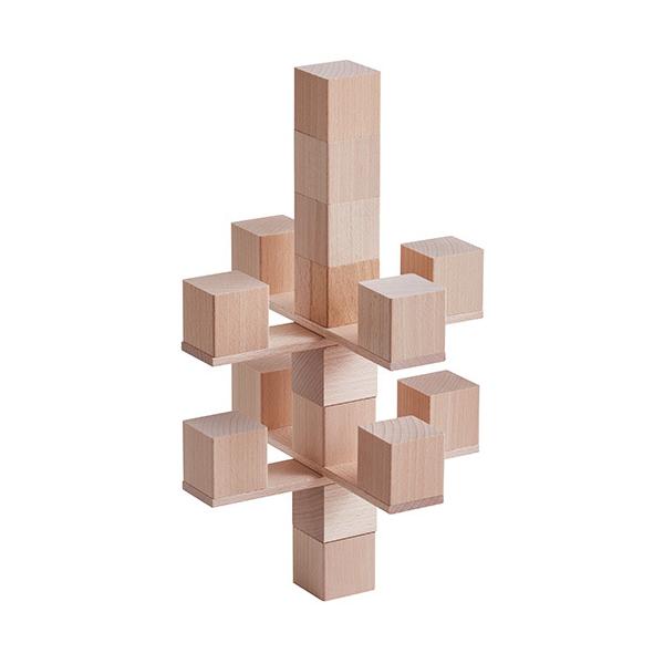 HABA ハバ社　クレバーアップ・2.0　積み木 ブロック 木のおもちゃ 木製 子供 知育玩具