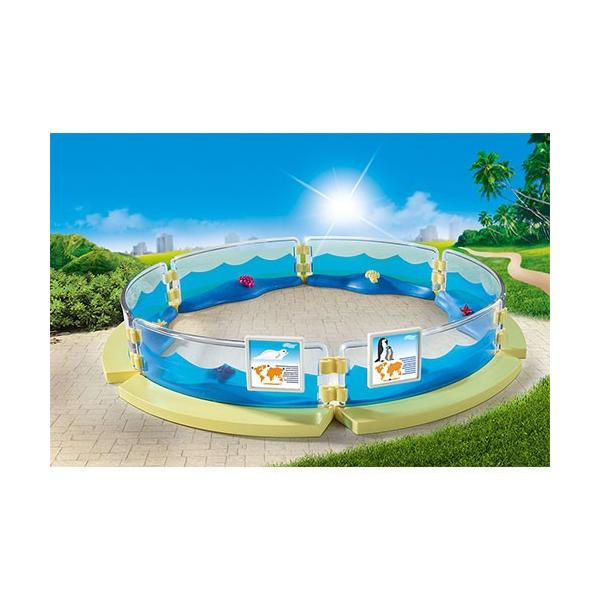 プレイモービル 水族館の水槽 ごっこ遊び 女の子 男の子